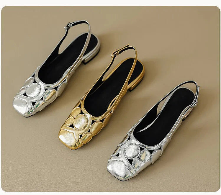 Elegant and Versatile Square Toe Sandals - Bellarte Enchanté Elegant and Versatile Square Toe Sandals